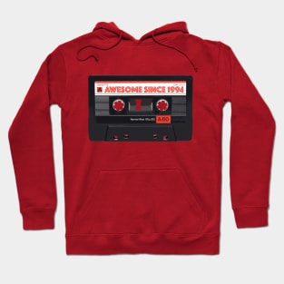 Classic Cassette Tape Mixtape - Awesome Since 1994 Birthday Gift Hoodie
